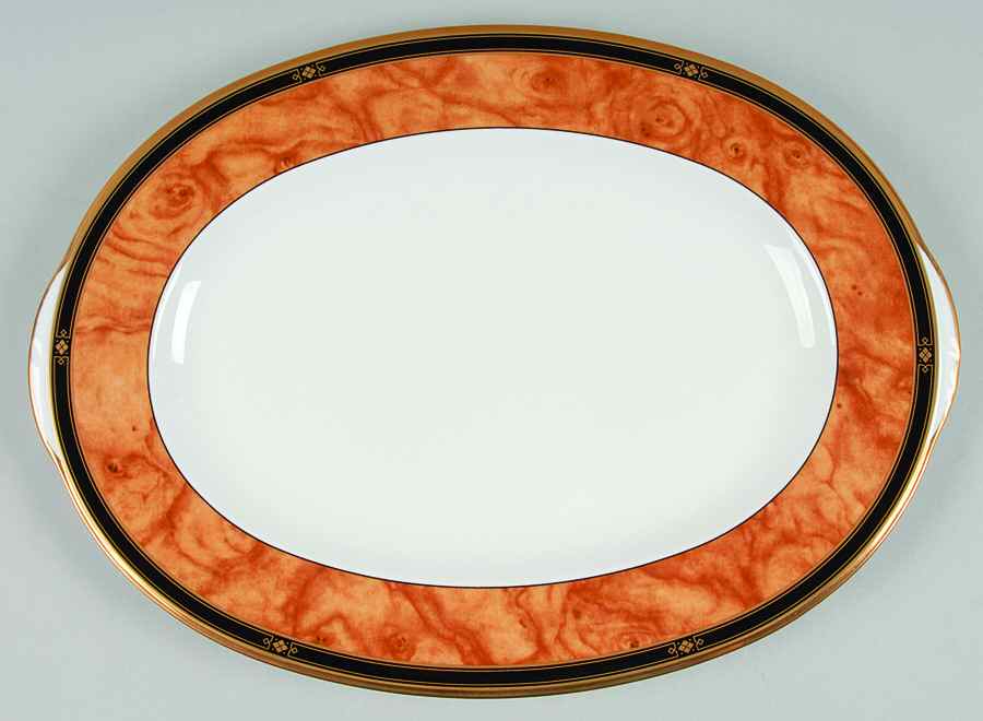 Cabot 14" Oval Serving Platter by Noritake-1