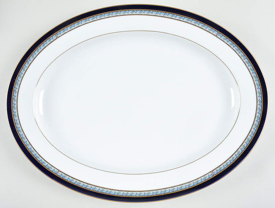 Cadiz 16" Oval Serving Platter by Noritake-1