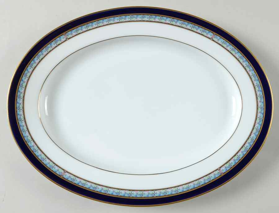 Cadiz 11" Oval Serving Platter by Noritake-1