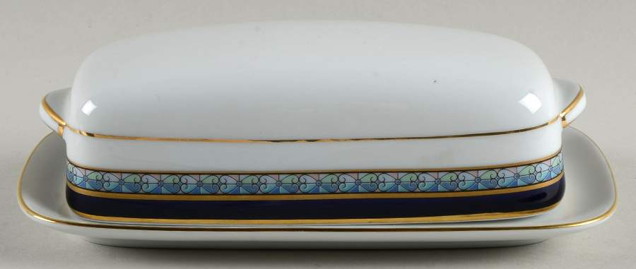 Cadiz 1/4 Lb Covered Butter by Noritake-1