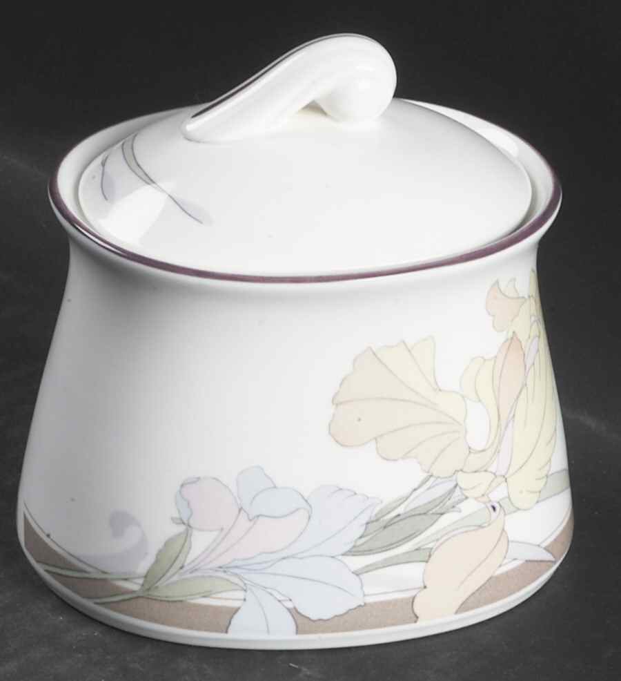 Cafe Du Jour Sugar Bowl & Lid by Noritake-1