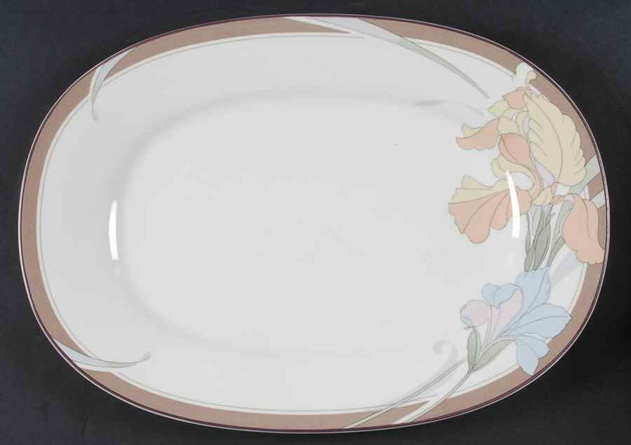 Cafe Du Jour 14" Oval Serving Platter by Noritake-1