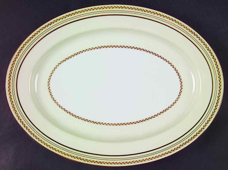 Caliban 13" Oval Serving Platter by Noritake-1