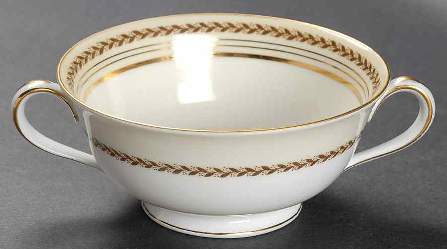 Caliban Footed Cream Soup Bowl by Noritake-1
