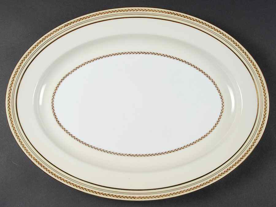 Caliban 16" Oval Serving Platter by Noritake-1