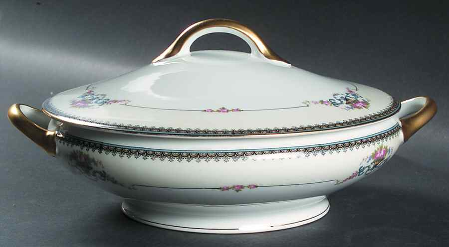 Calais Round Covered Vegetable by Noritake-1