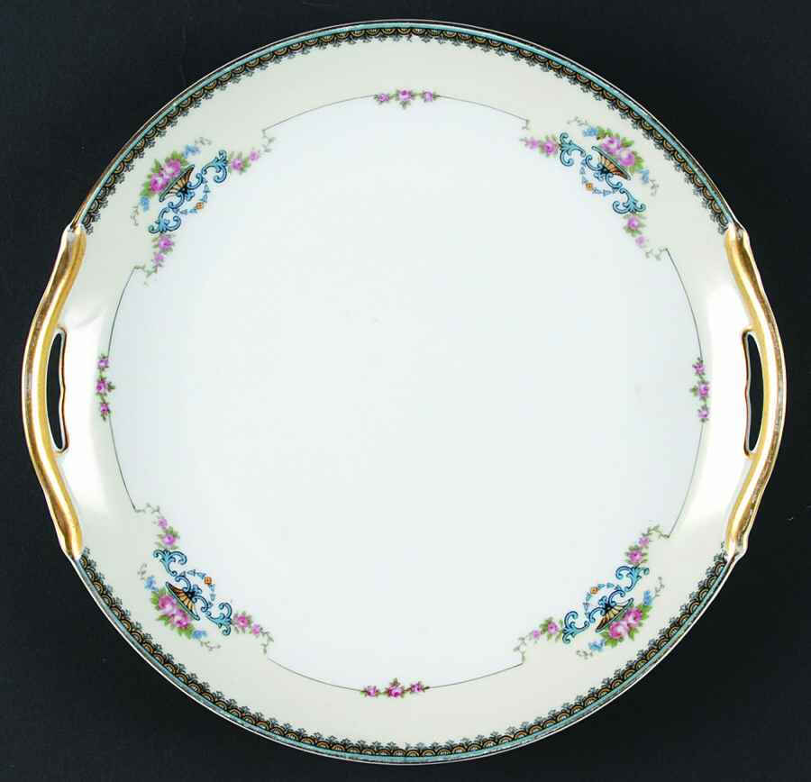 Calais Handled Cake Plate by Noritake-1