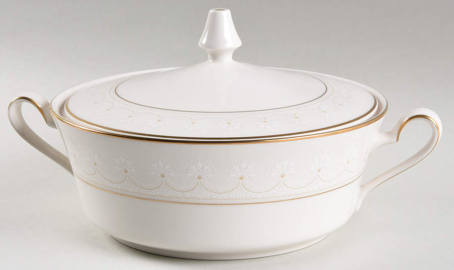 Caledonia Round Covered Vegetable by Noritake-1