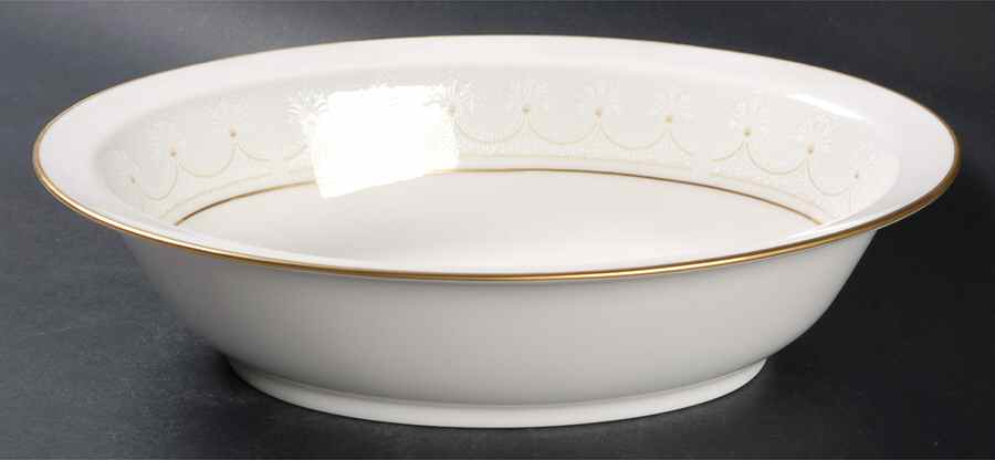 Caledonia 10" Oval Vegetable Bowl by Noritake-1