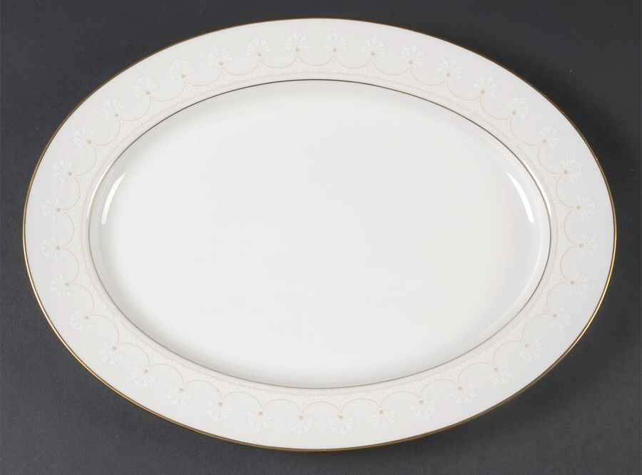 Caledonia 13" Oval Serving Platter by Noritake-1