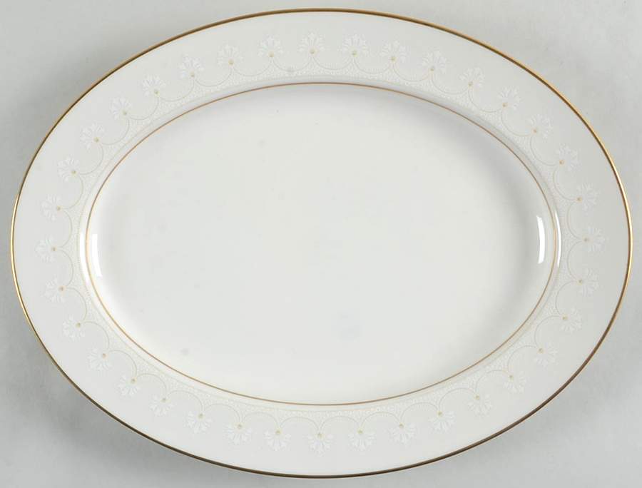 Caledonia 11" Oval Serving Platter by Noritake-1