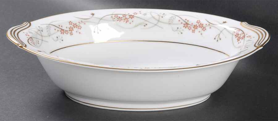 Calvert 10" Oval Vegetable Bowl by Noritake-1