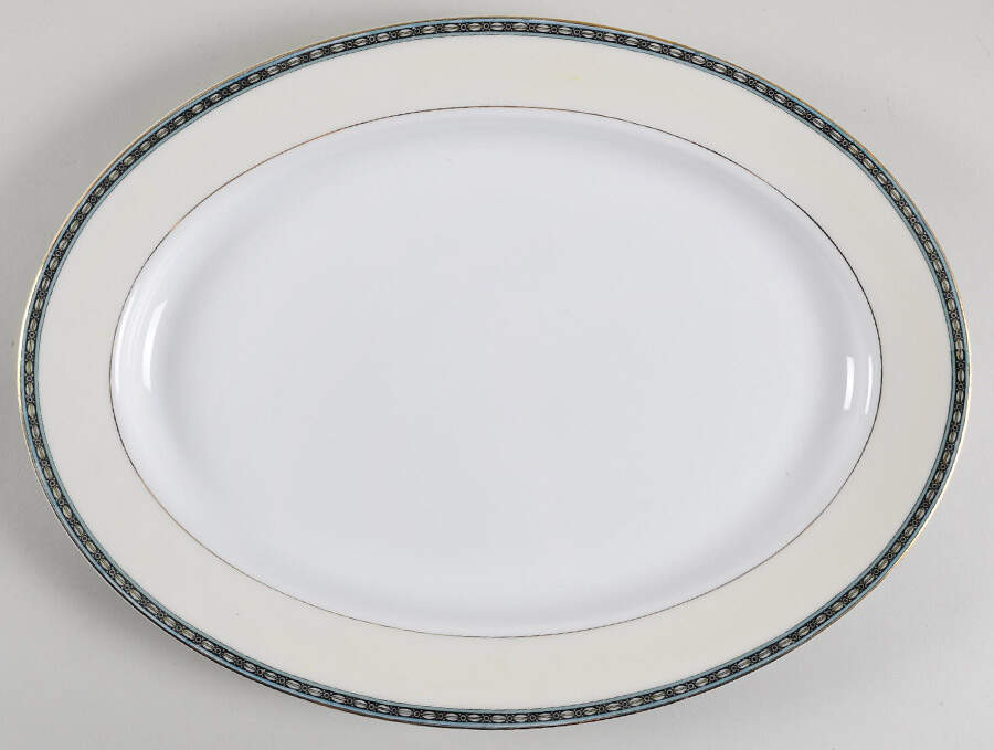 Cambridge 14" Oval Serving Platter by Noritake-1