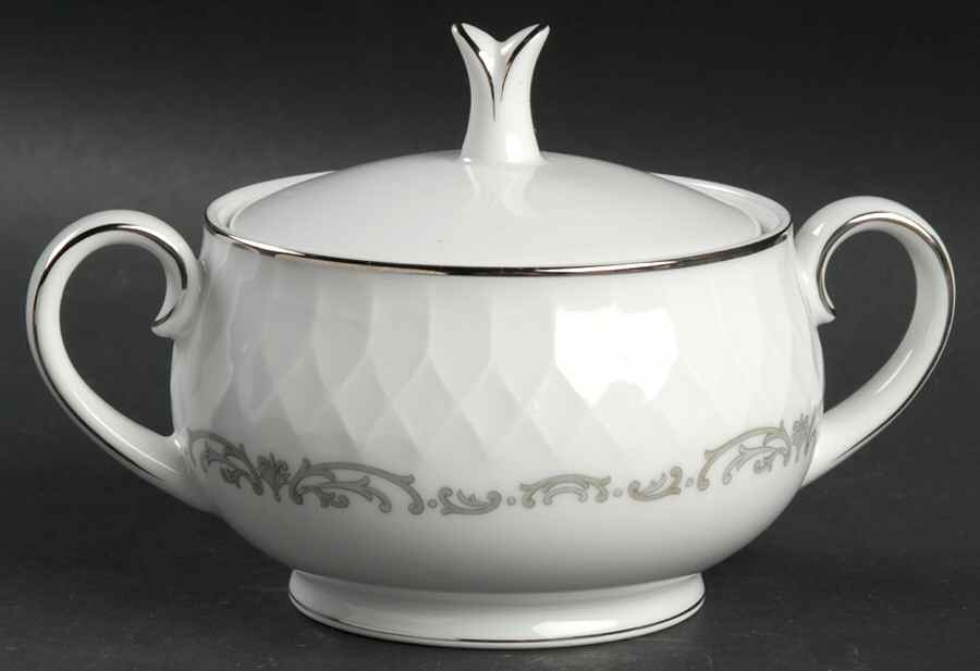 Camden Sugar Bowl & Lid by Noritake-1