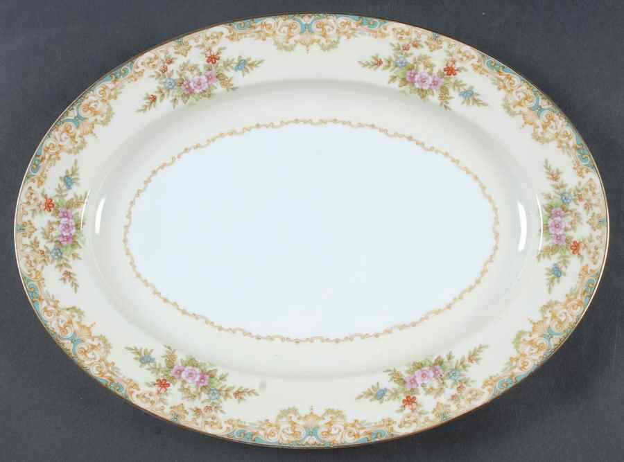 Camelot (6000) 11" Oval Serving Platter by Noritake-1