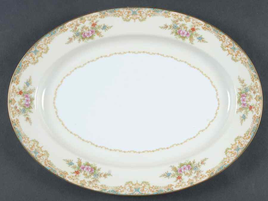 Camelot (6000) 13" Oval Serving Platter by Noritake-1