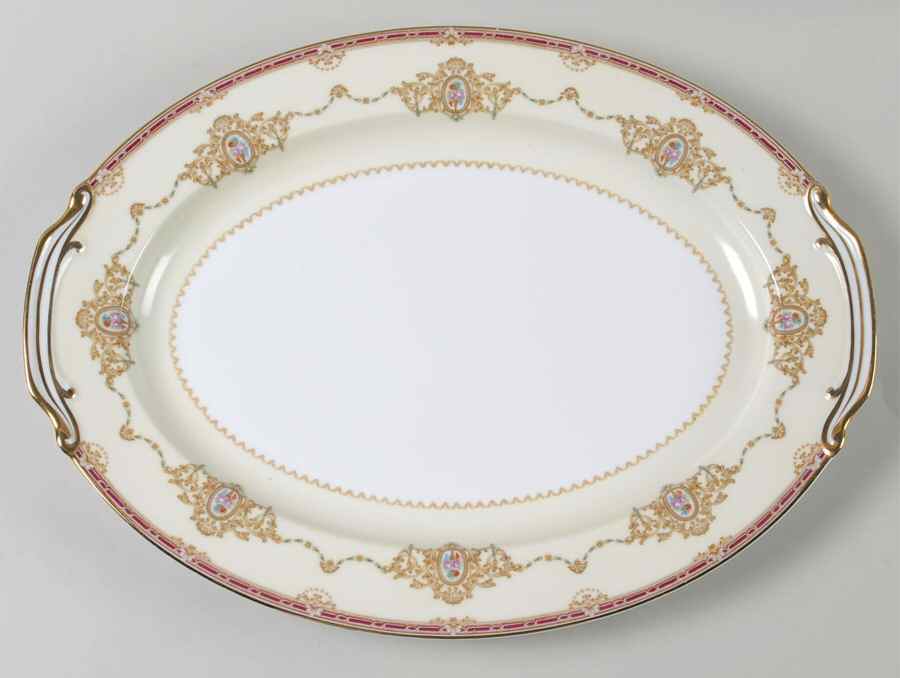 Cameo 16" Oval Serving Platter by Noritake-1