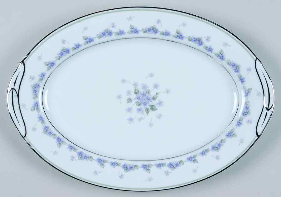 Camille 12" Oval Serving Platter by Noritake-1