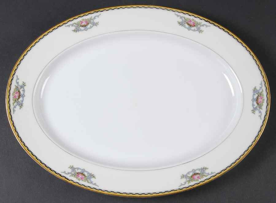 Camilla 13" Oval Serving Platter by Noritake-1
