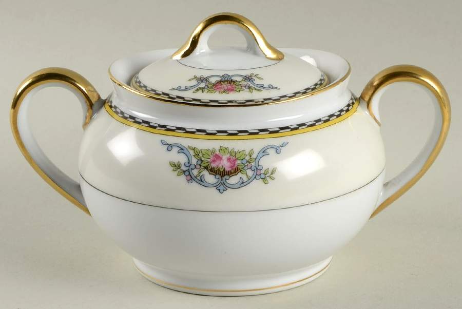 Camilla Sugar Bowl & Lid by Noritake-1