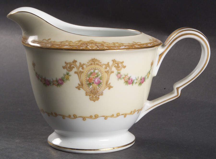 Camillia (3950 & NO #) Creamer by Noritake-1