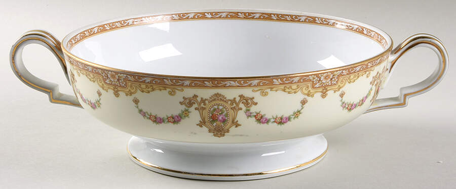 Camillia (3950 & NO #) Round Vegetable No Lid by Noritake-1