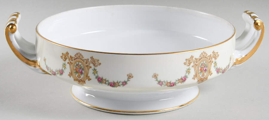 Camillia (3950 & NO #) Round Vegetable No Lid by Noritake-1