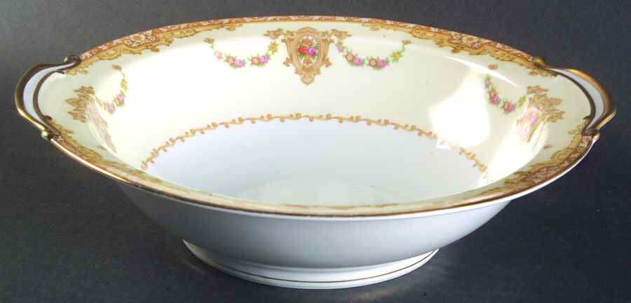 Camillia (3950 & NO #) 10" Round Vegetable Bowl by Noritake-1