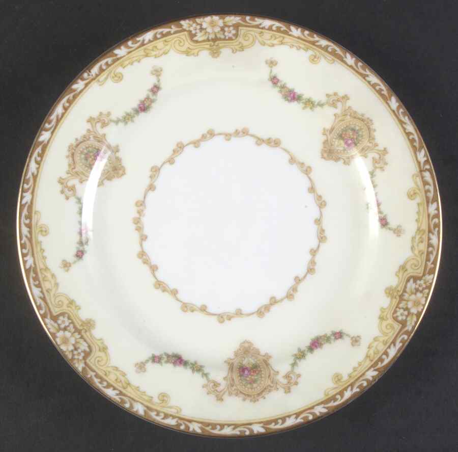 Camillia (3950 & NO #) Bread & Butter Plate by Noritake-1
