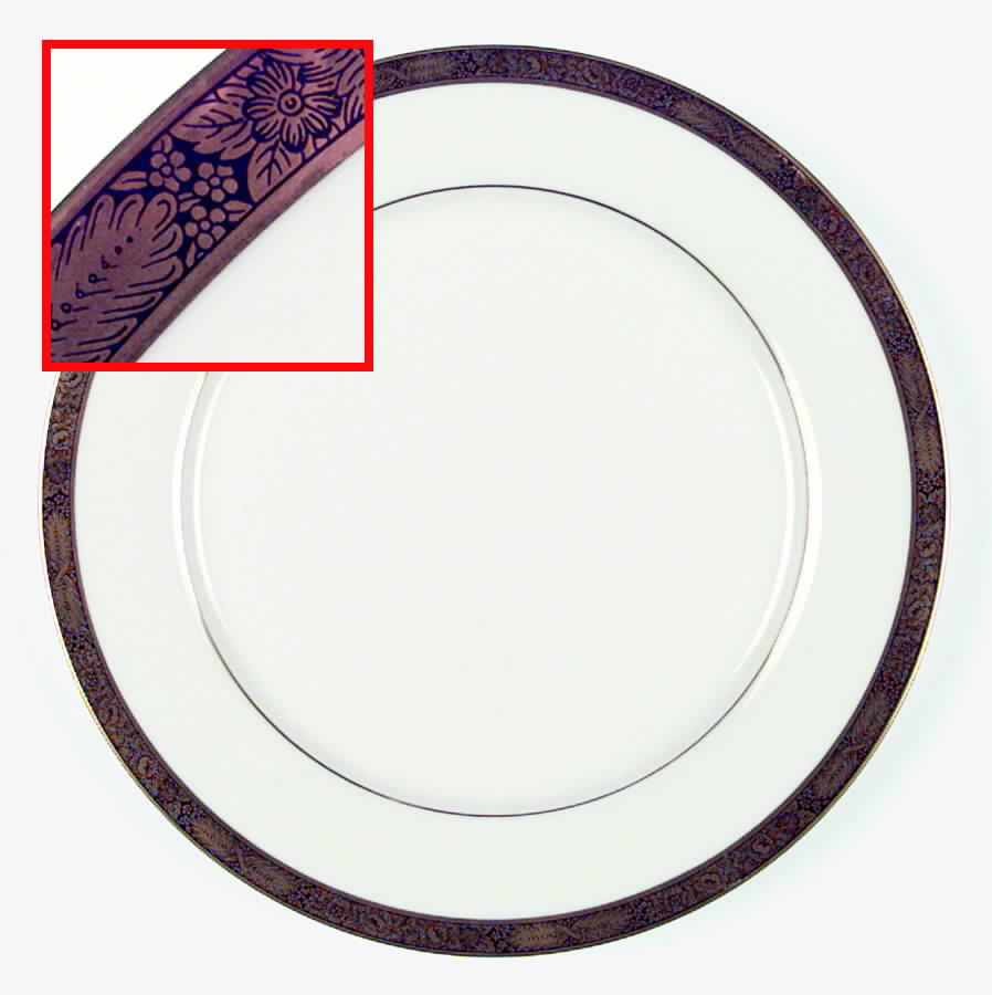 Campanile Dinner Plate by Noritake-1