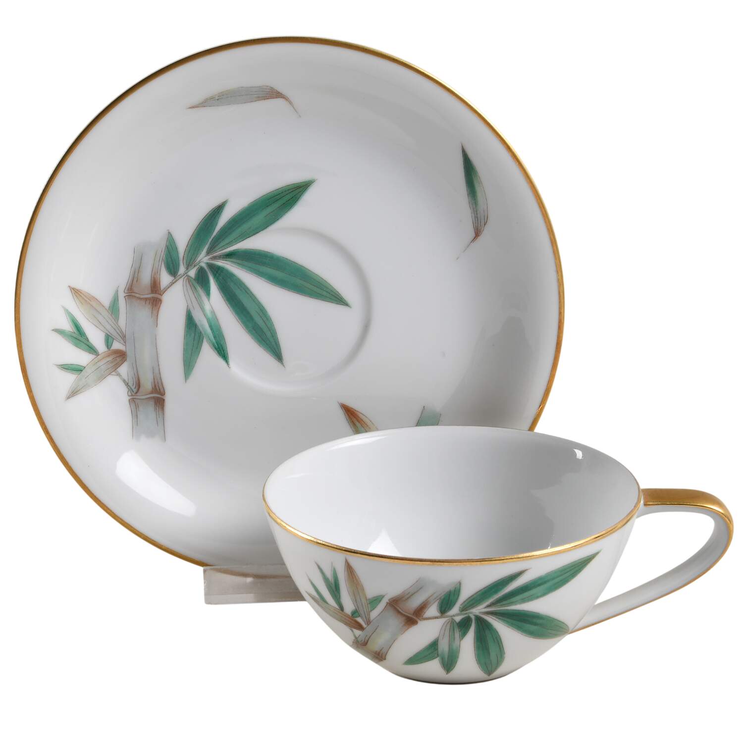 Canton Flat Cup & Saucer Set by Noritake-1