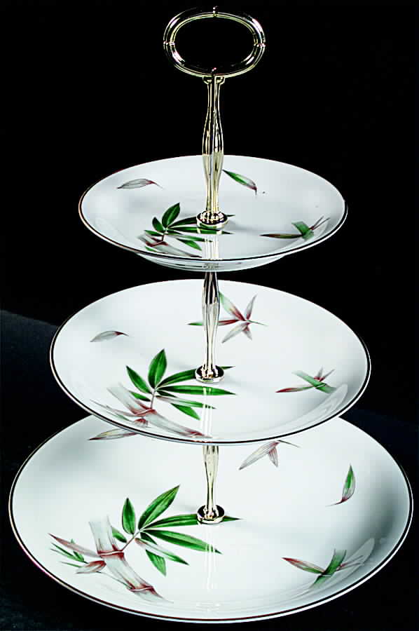 Canton 13 7/8"-14 1/4" 3-Tiered Serving Tray(DP,SP,BB) HC by Noritake-1
