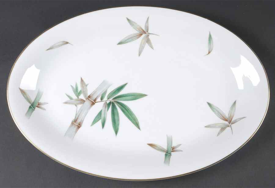 Canton 16" Oval Serving Platter by Noritake-1