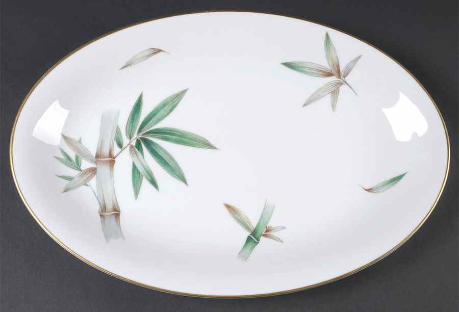Canton 13" Oval Serving Platter by Noritake-1