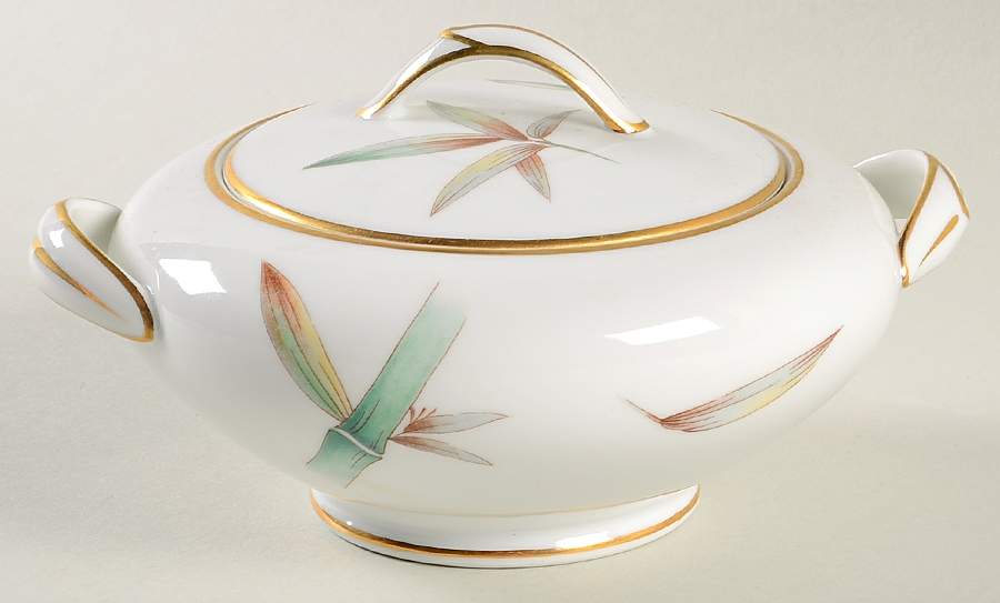 Canton Sugar Bowl & Lid by Noritake-1