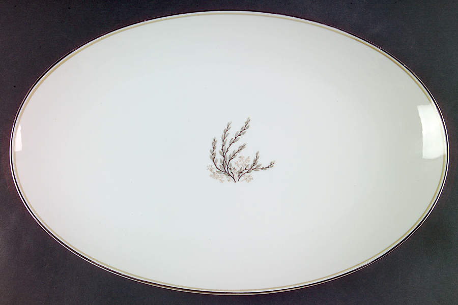 Candice 16" Oval Serving Platter by Noritake-1