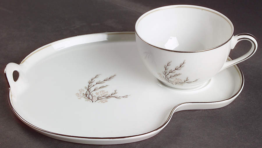 Candice Snack Plate & Cup Set by Noritake-1