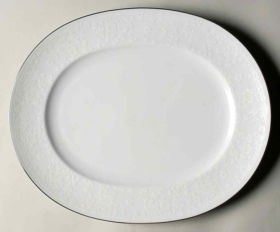 Candice 13" Oval Serving Platter by Noritake-1