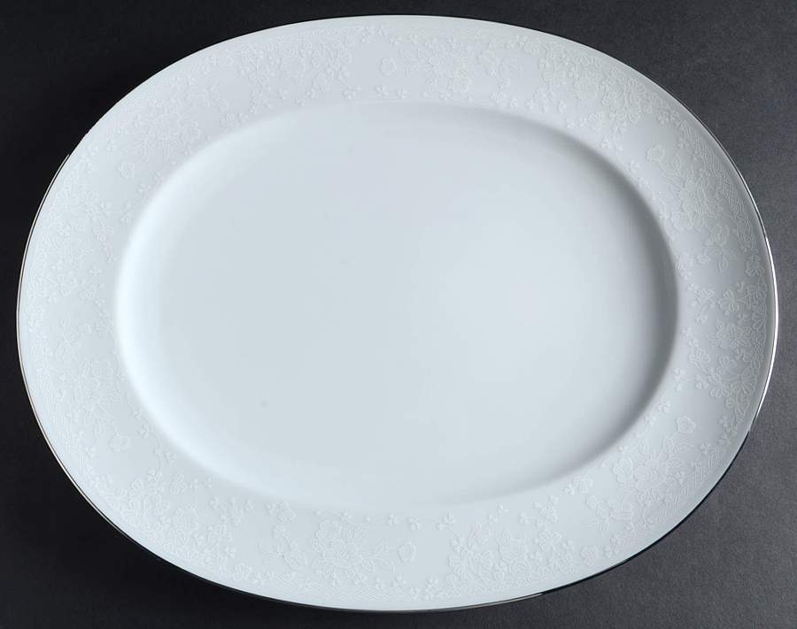 Candice 15" Oval Serving Platter by Noritake-1
