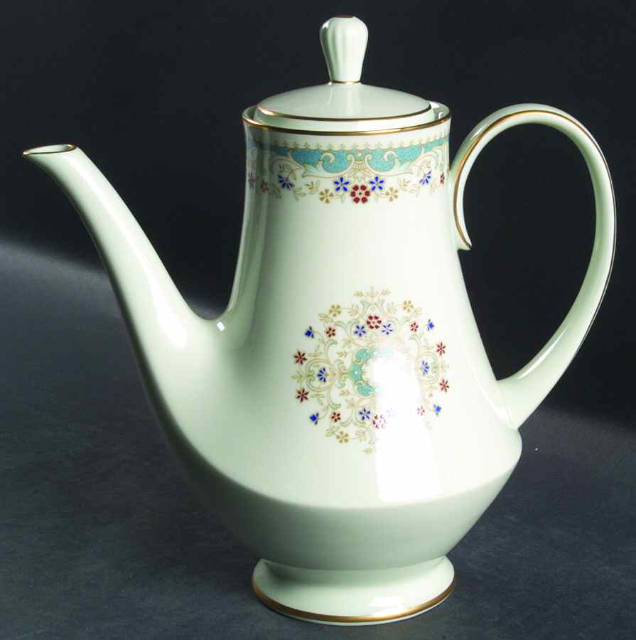 Cantata Coffee Pot & Lid by Noritake-1