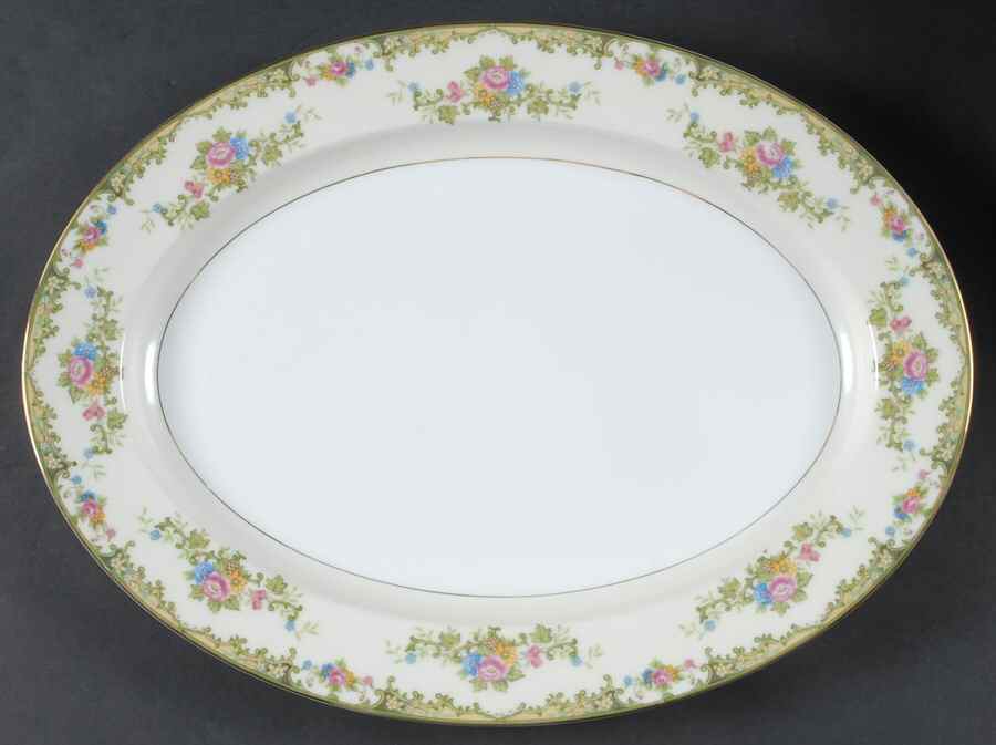 Cantara 16" Oval Serving Platter by Noritake-1