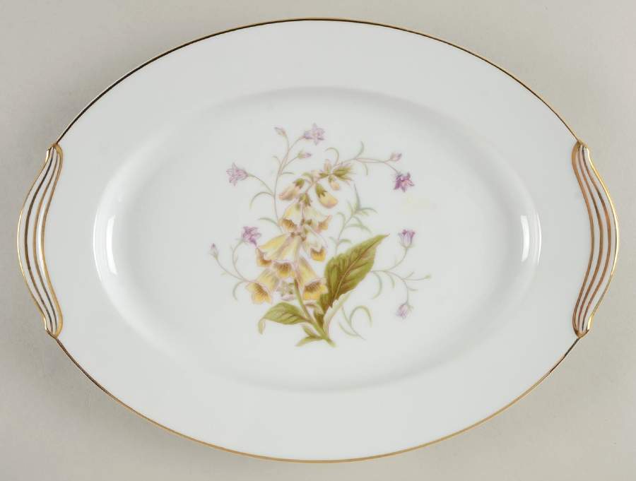 Canterbury 11" Oval Serving Platter by Noritake-1