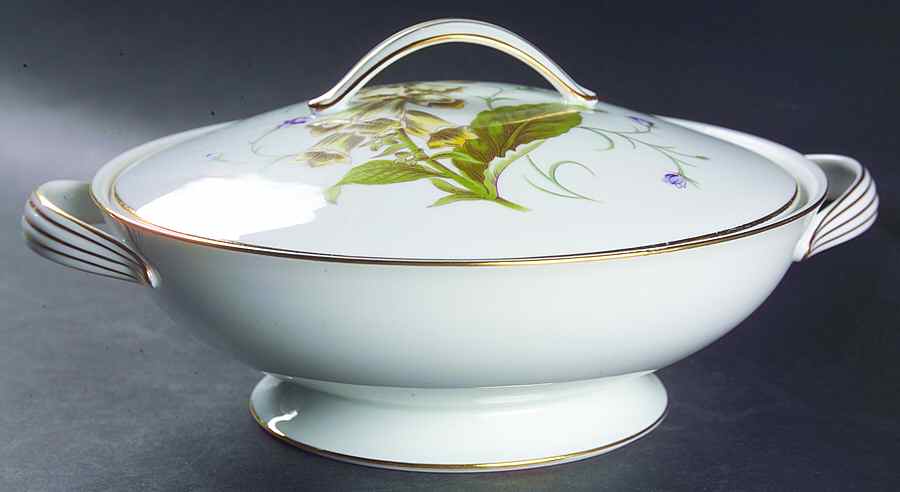 Canterbury Round Covered Vegetable by Noritake-1