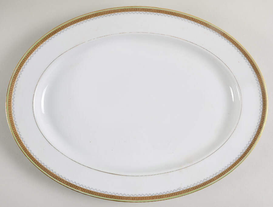 Canterbury 13" Oval Serving Platter by Noritake-1