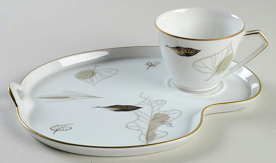 Capri Snack Plate & Cup Set by Noritake-1