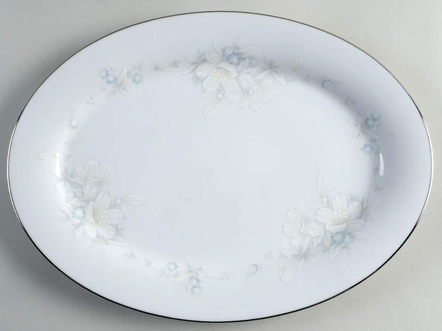Cache Pot 14" Oval Serving Platter by Noritake-1