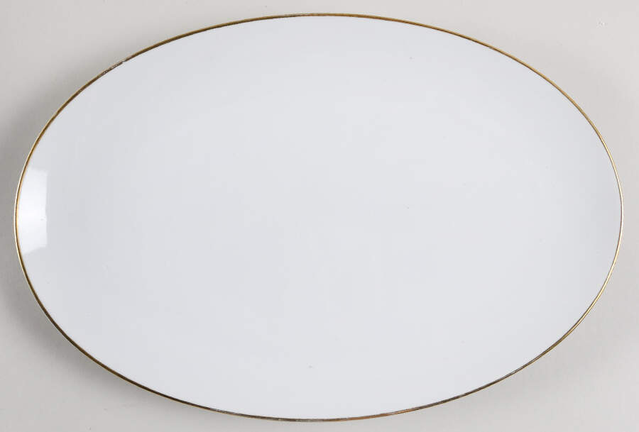 Caprice (5933) 14" Oval Serving Platter by Noritake-1