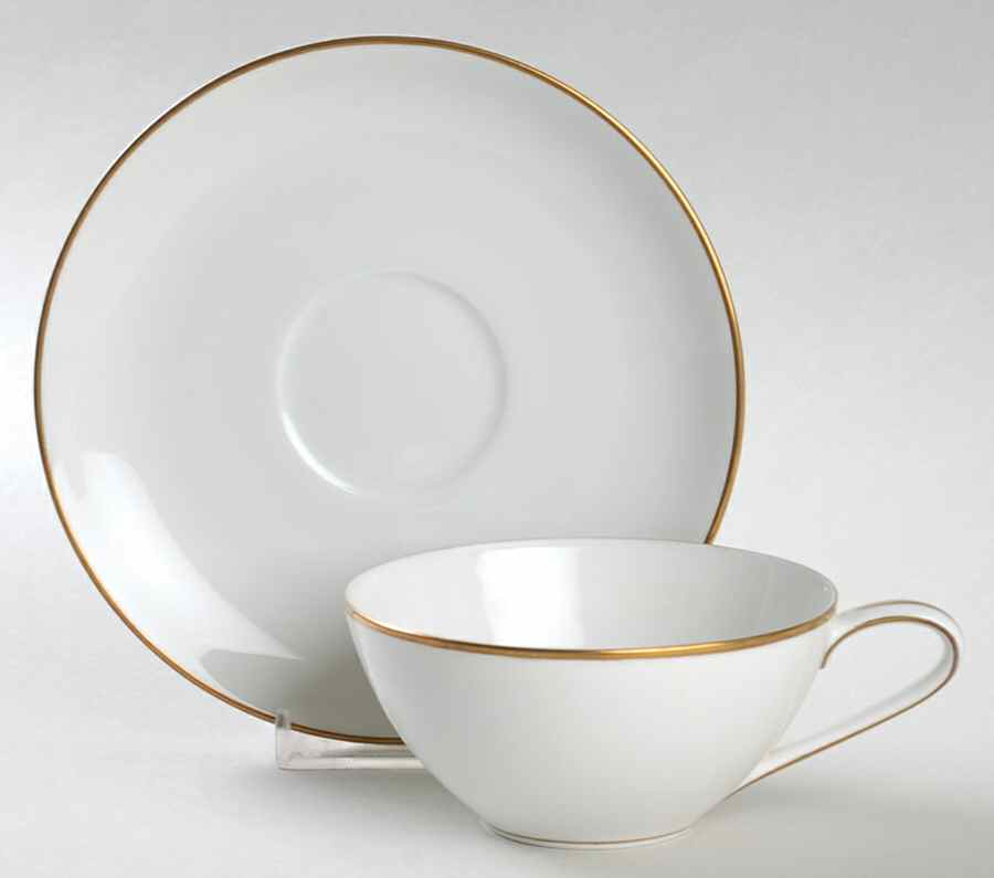 Caprice (5933) Flat Cup & Saucer Set by Noritake-1
