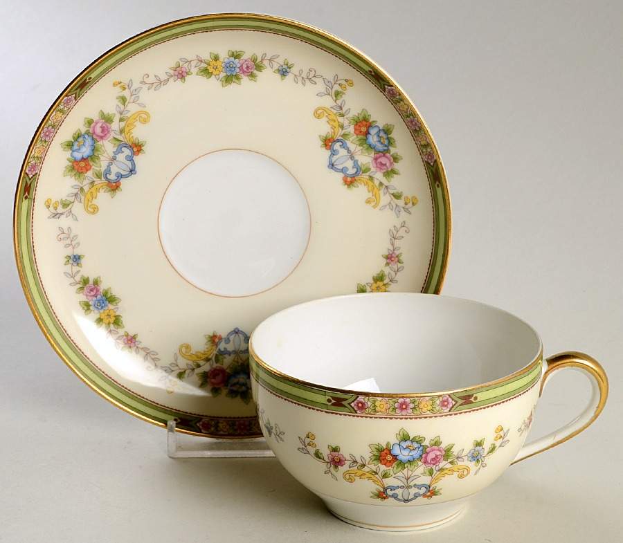 Caprice (No #) Oversized Cup & Saucer Set by Noritake-1