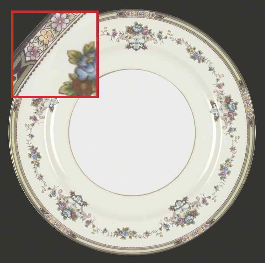 Caprice (No #) Dinner Plate by Noritake-1